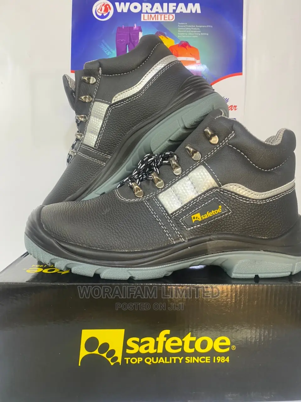 Safe Toe Lace Boot