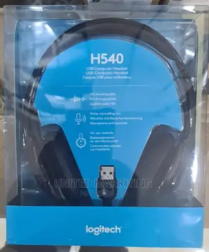 Logitech USB Headset H540 for Windows Mac, Skype Certified