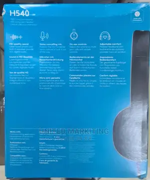 Logitech USB Headset H540 for Windows Mac, Skype Certified