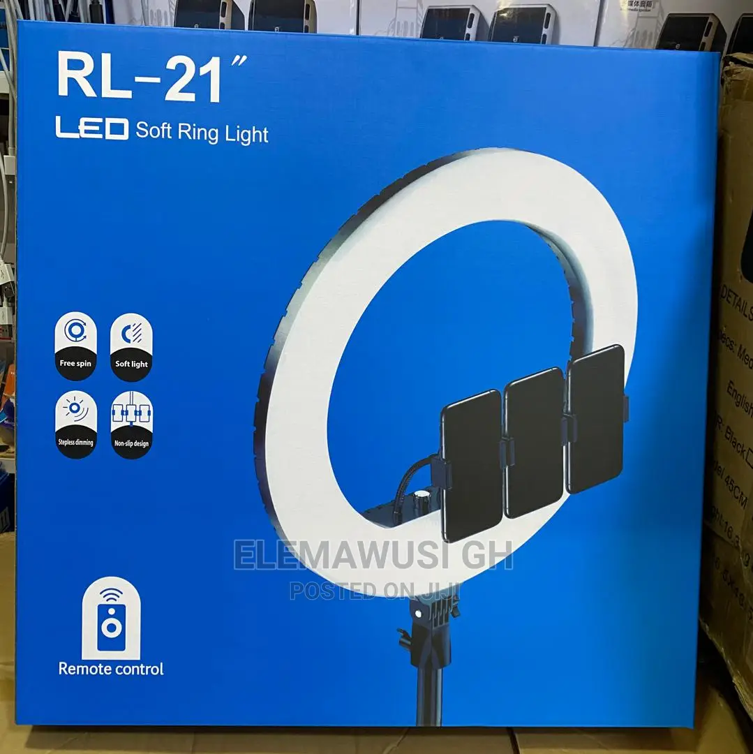 21" Ring Light With Stand Carring Bag