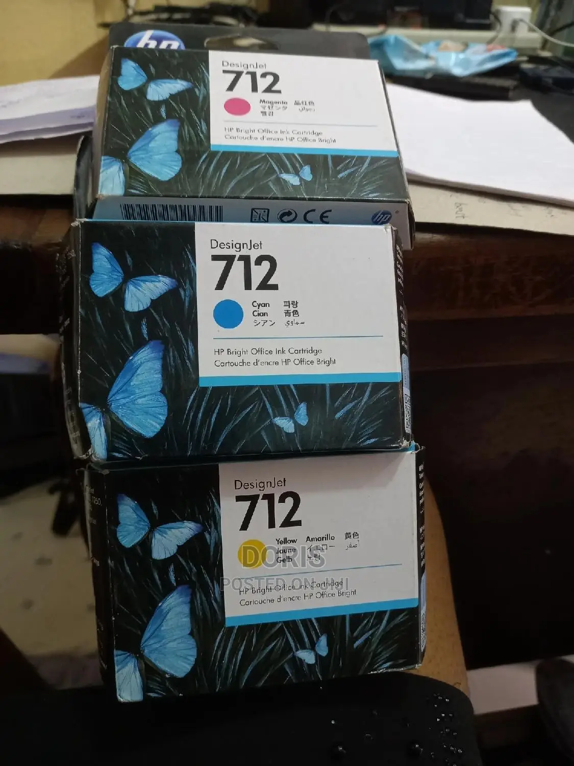 Hp Ink 712 Colour