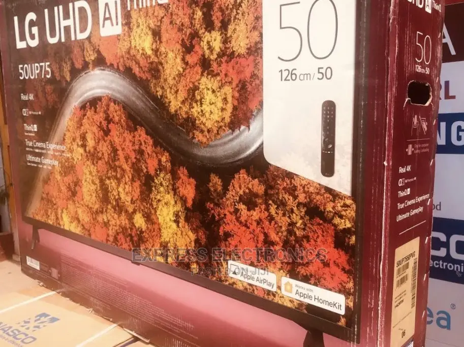 LG UHD Display Triluminos Smart +Dstv)50”Up75003
