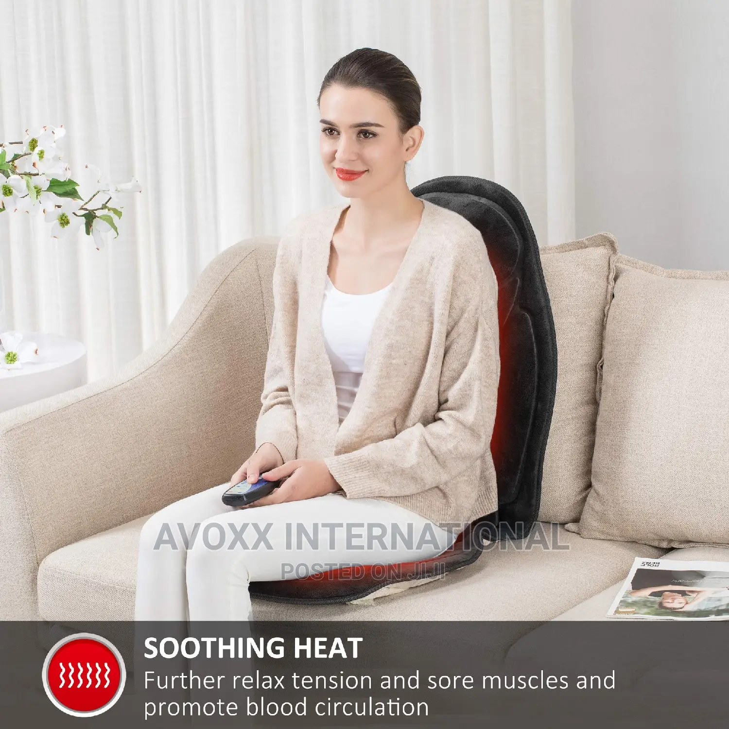 Snailax Memory Foam Massage Seat Cushion - SL-262MN