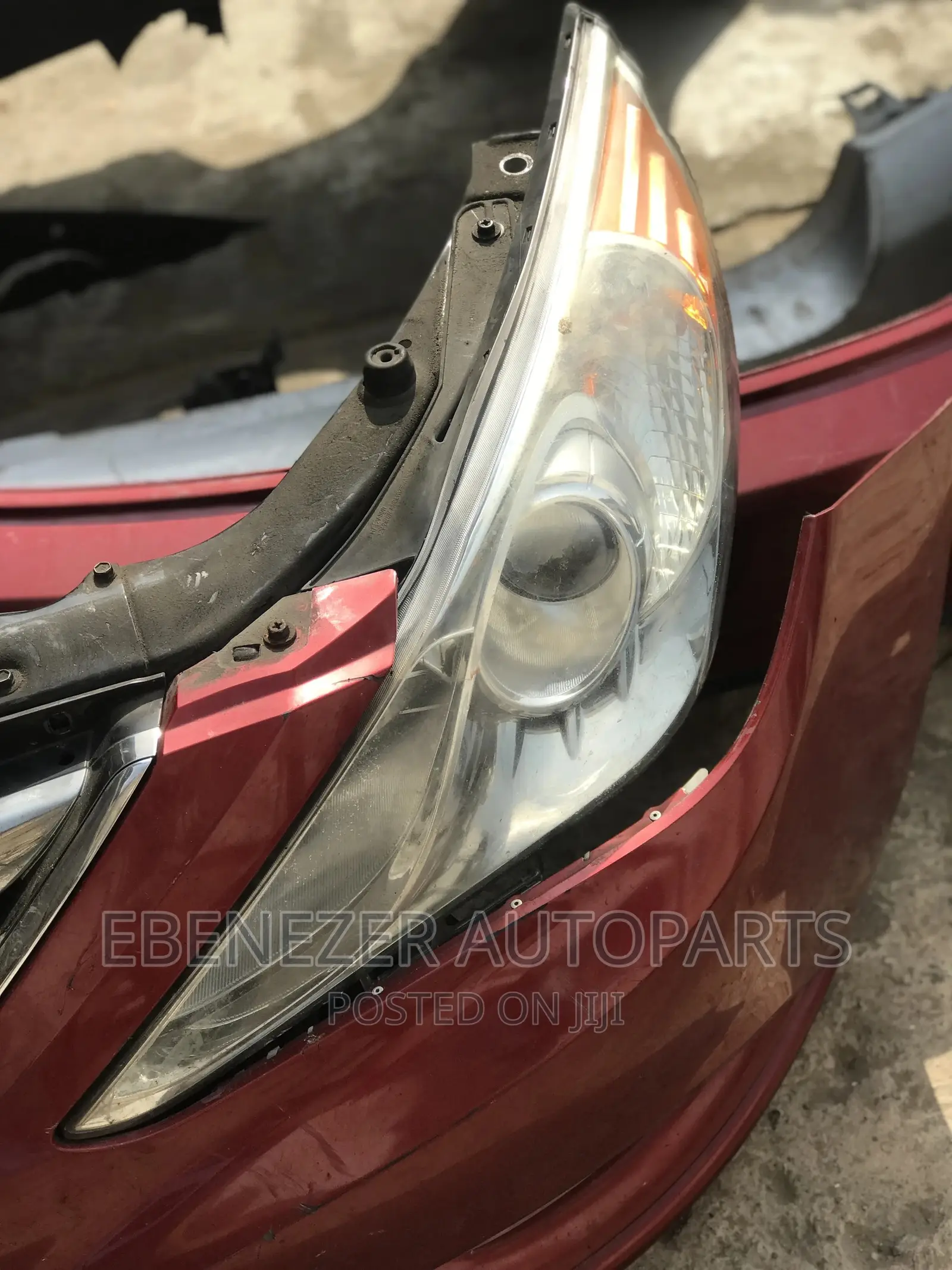 Hyundai Sonata 2012 Front Cut