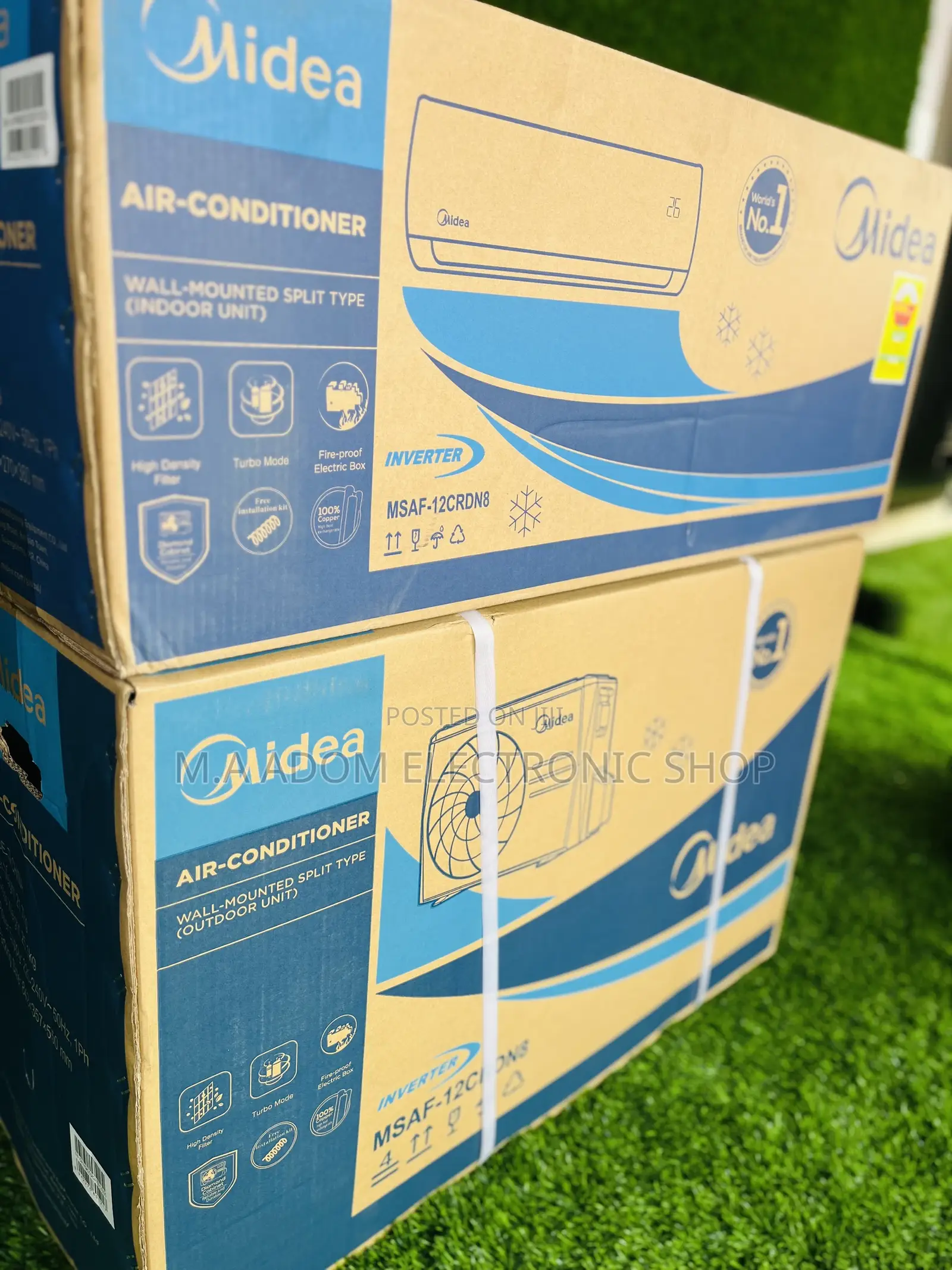 Midea 1.5 Inverter R410 Gas AC With