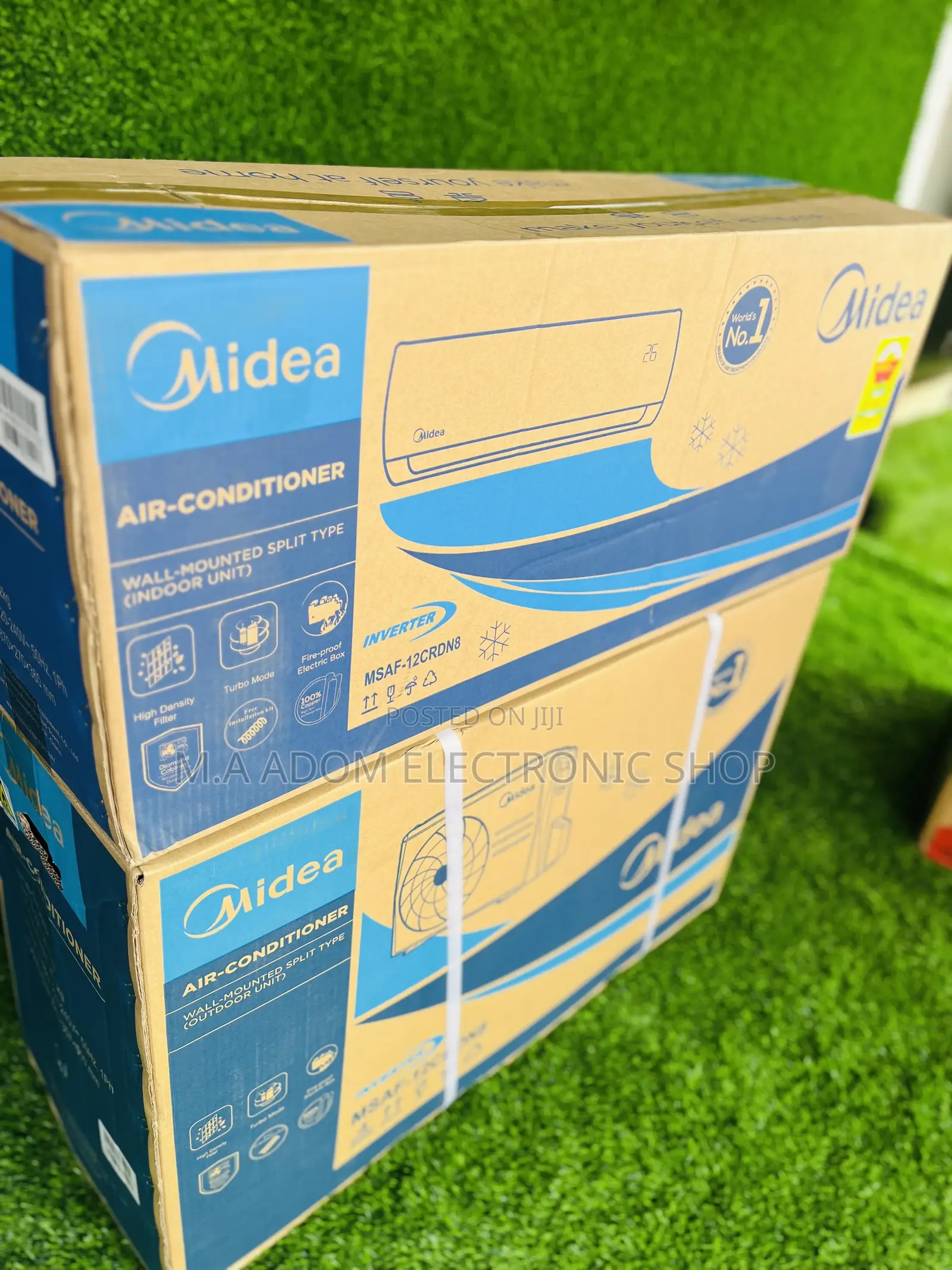 Unique Stylish Midea 1.5 Inverter Low Energy Consumption AC