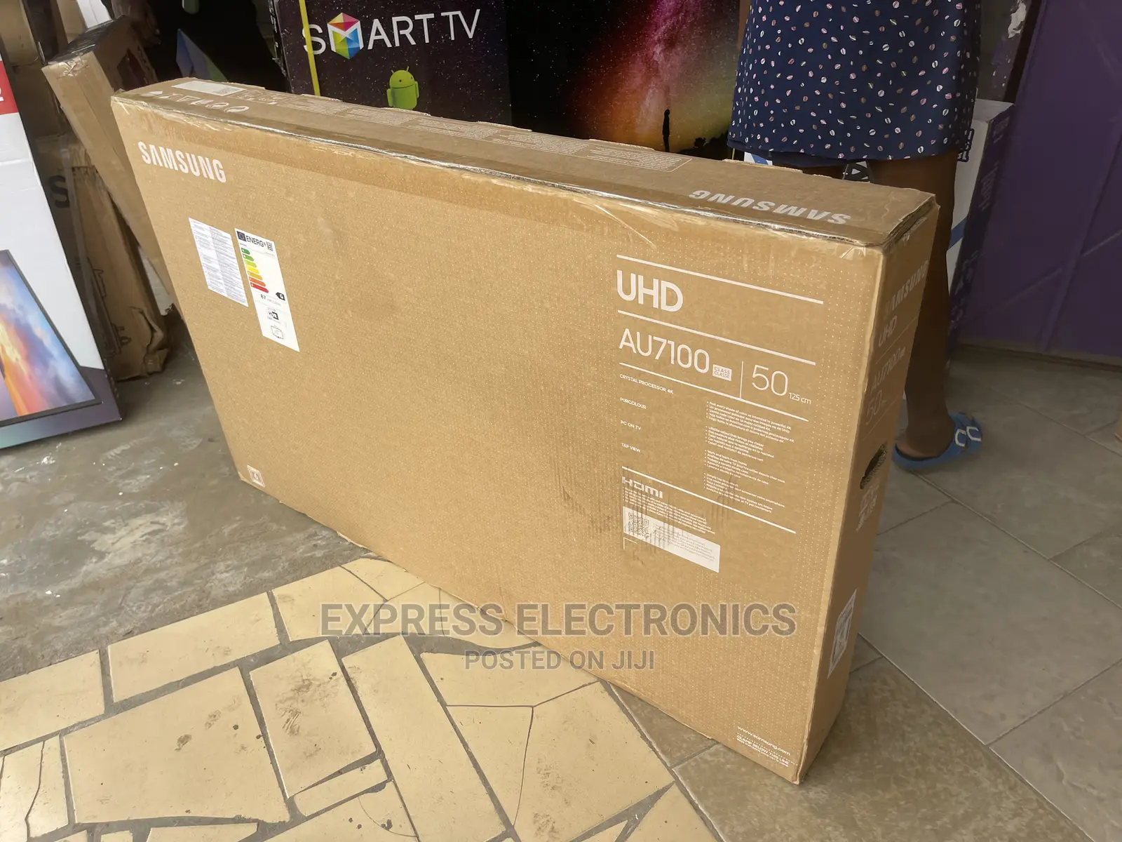 UHD Smart Triluminos Samsung Display 50”Series 7+Dstv