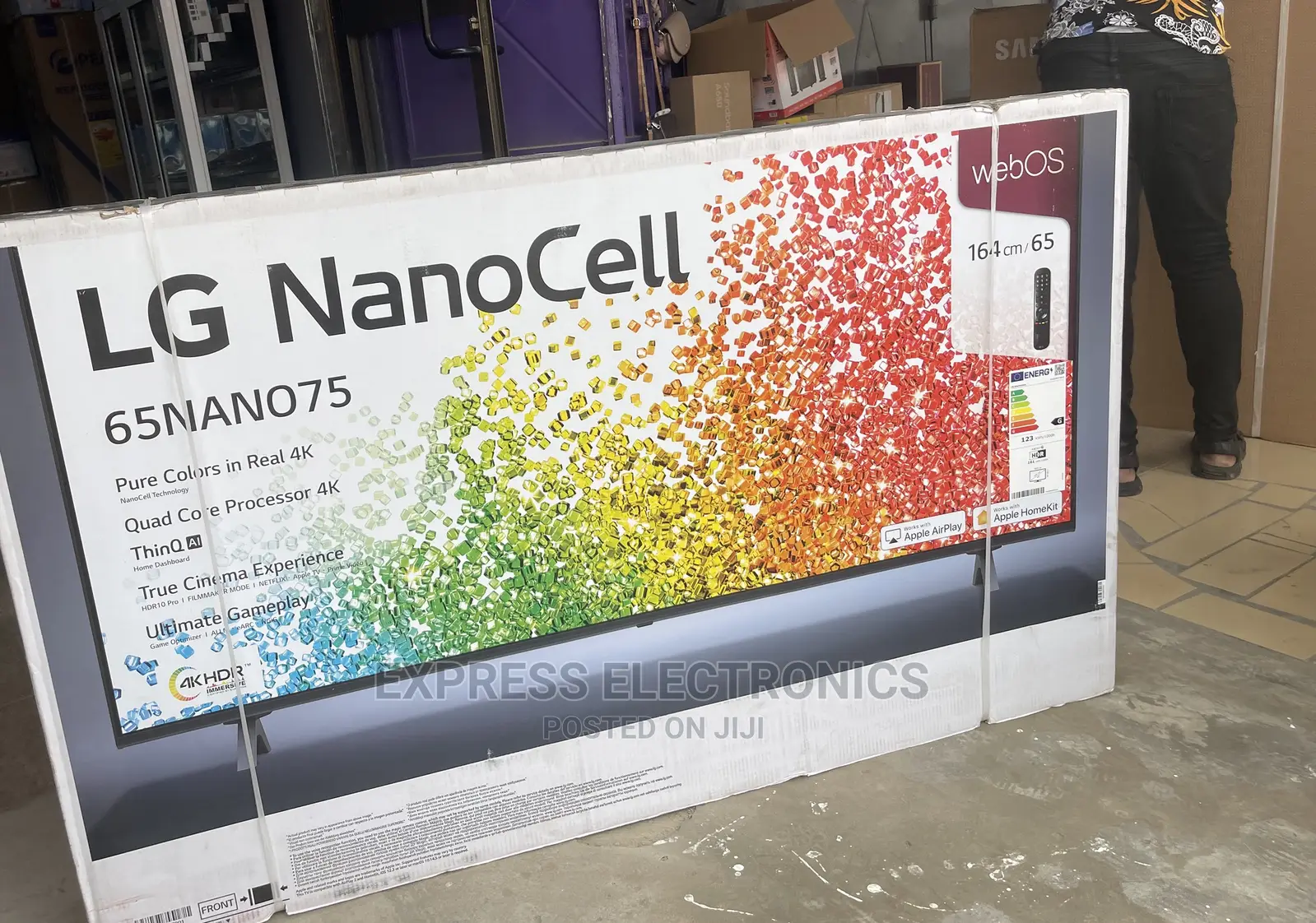 True Cinema Experience LG UHD Nanocell 65”756  Dstv
