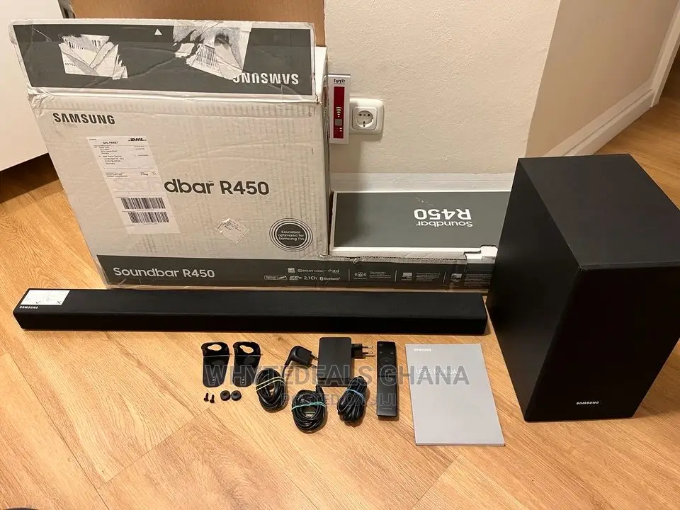 Samsung 2.1 Soundbar HW-R450 Wireless Subwoofer, Bluetooth