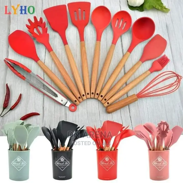12pcs Silicone Kitchen Set