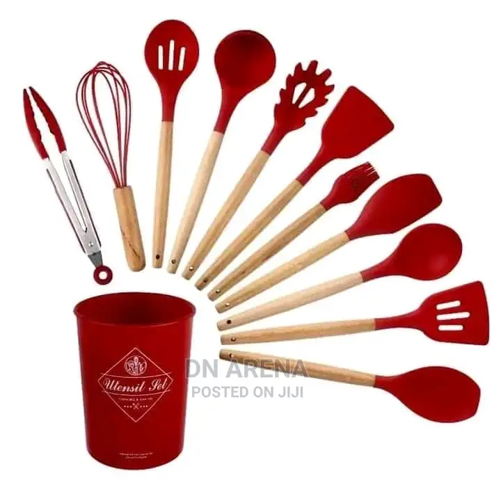 12pcs Silicone Kitchen Set