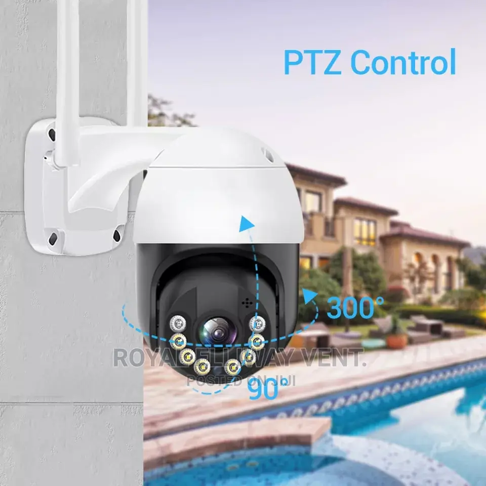 5mp 4ch Wireless Ptz Kit