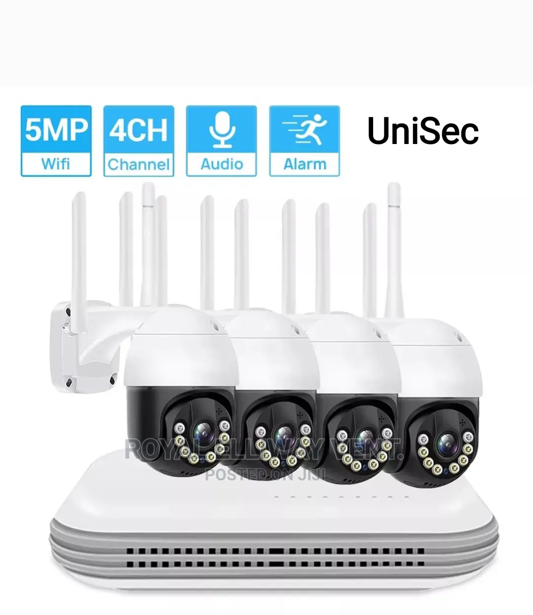 5mp 4ch Wireless Ptz Kit