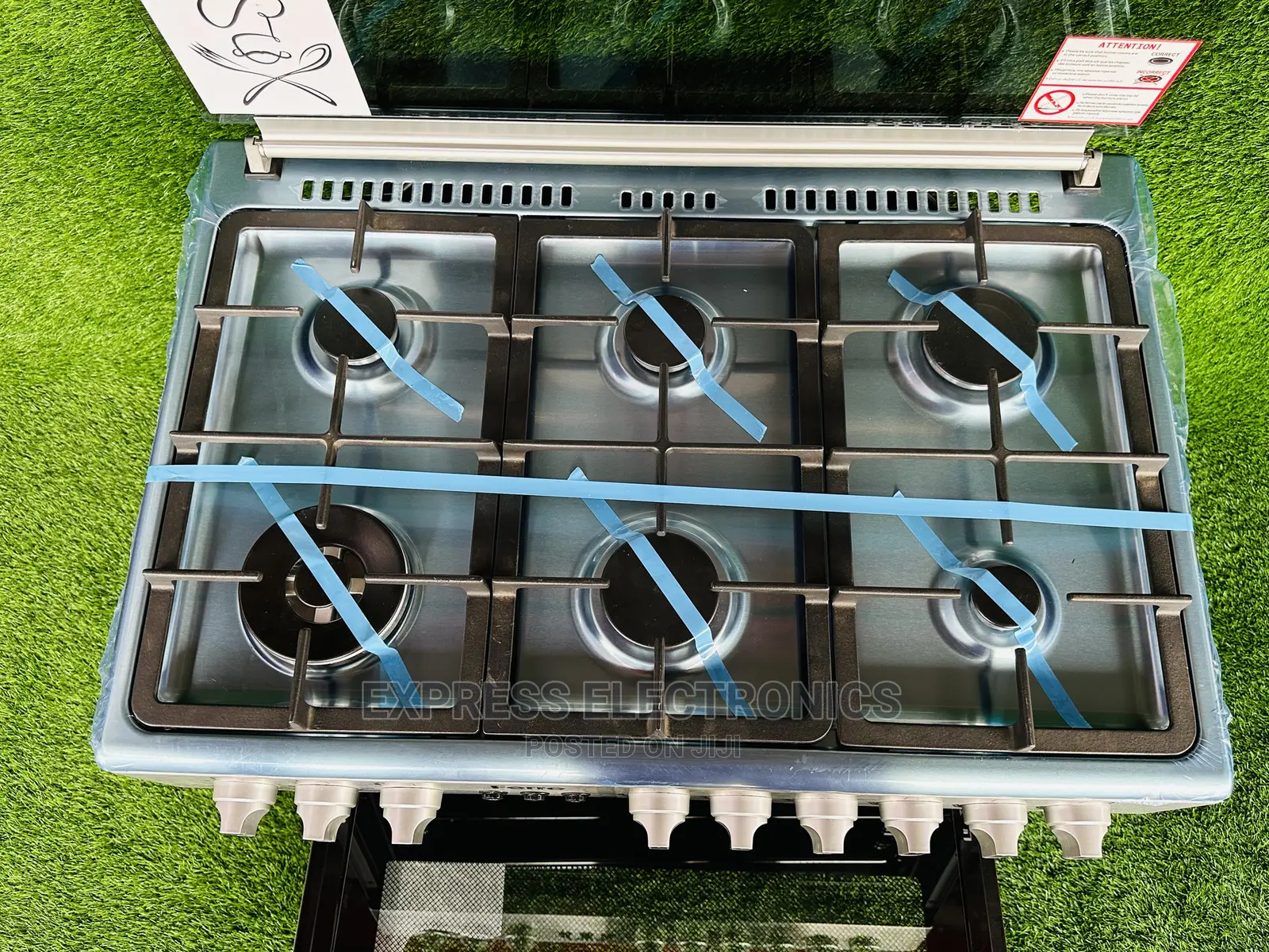Ferre Gas Stove Grill Oven Cooker All Gas 6burner
