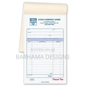 Receipt Books and Invoice