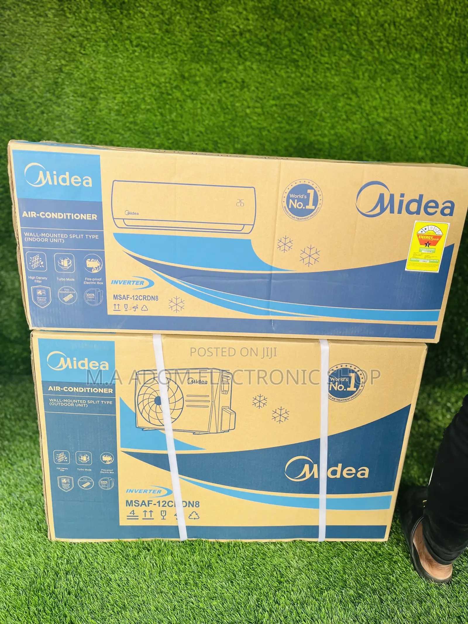 Self Cleaning Midea 1/5 Inverter AC With R32gas