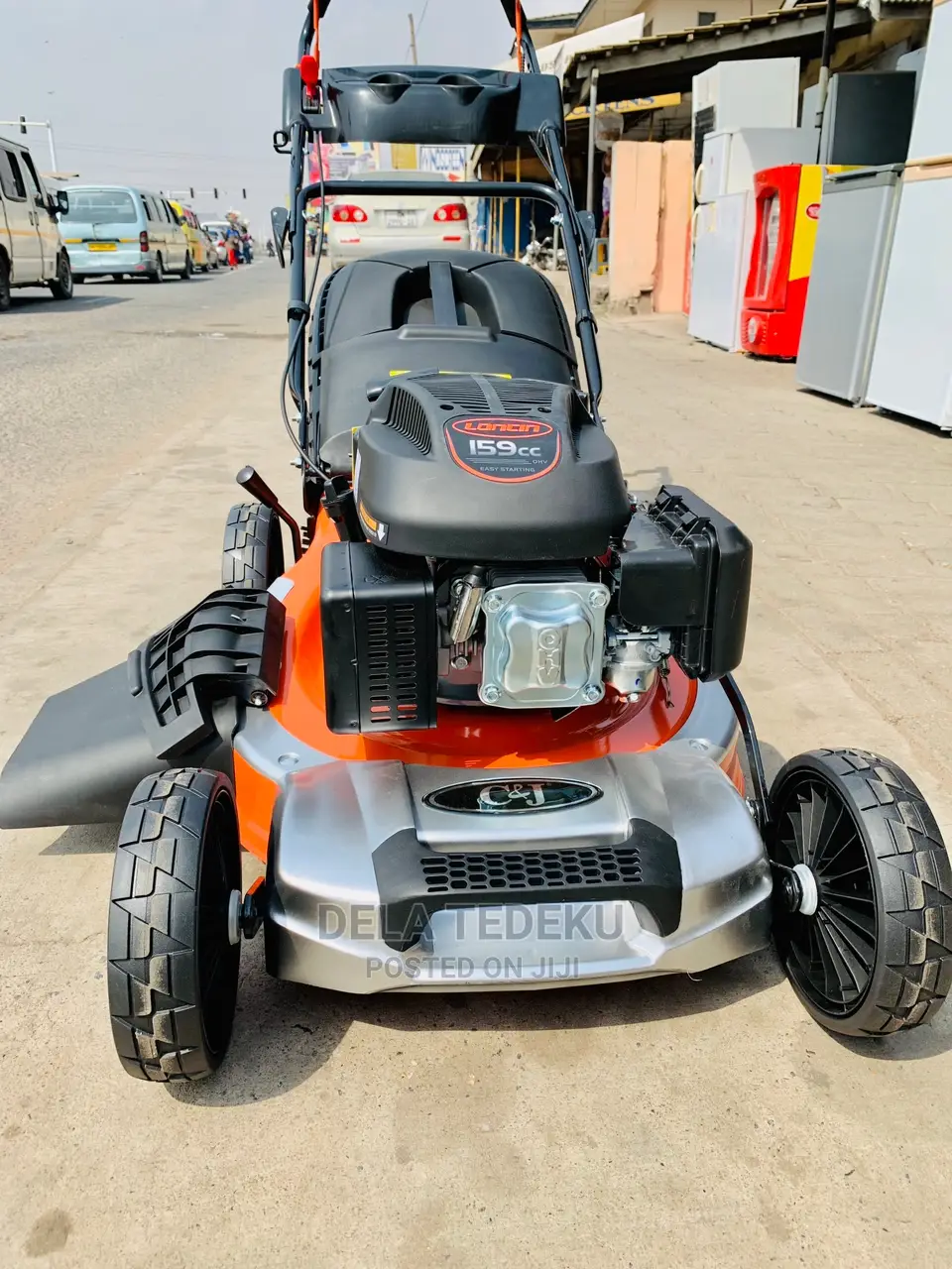 6.625hp Petrol Engine Lawnmower 159cc,3in1/at Caprice Bus Stop