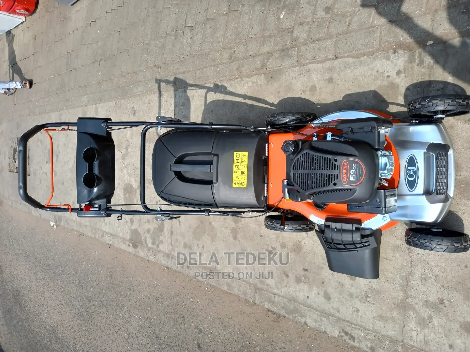6.625hp Petrol Engine Lawnmower 159cc,3in1/at Caprice Bus Stop