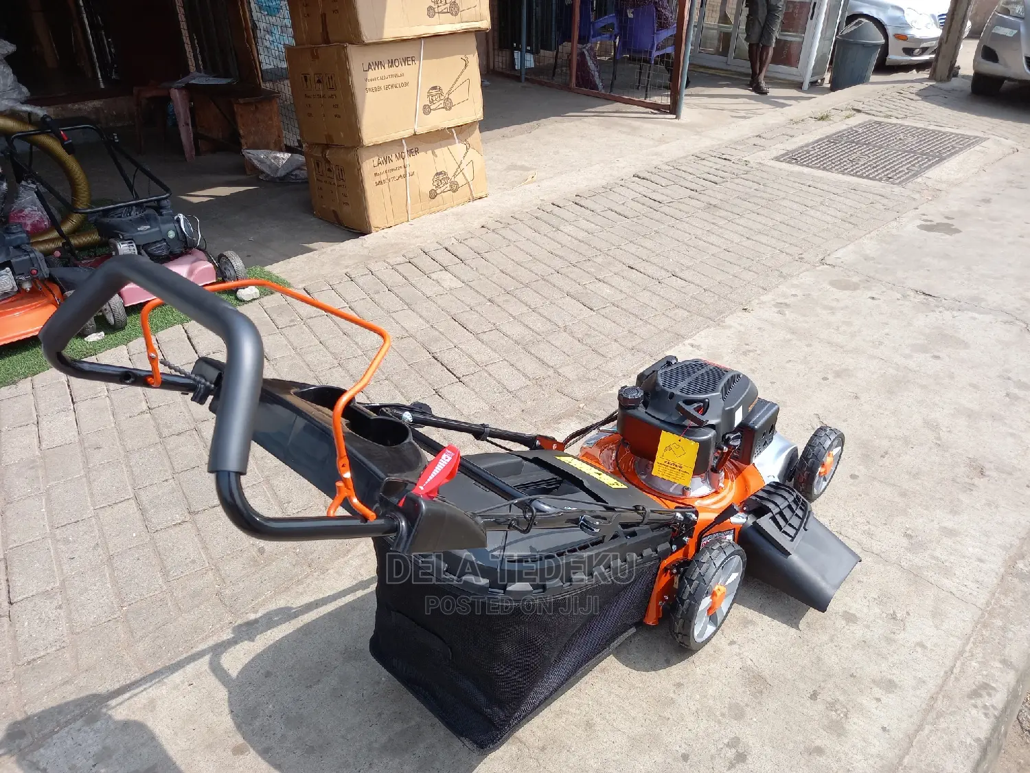 6.625hp Petrol Engine Lawnmower 159cc,3in1/at Caprice Bus Stop
