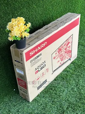 Sharp 32 Vivid Pictures Digital Display Sleek Satellite