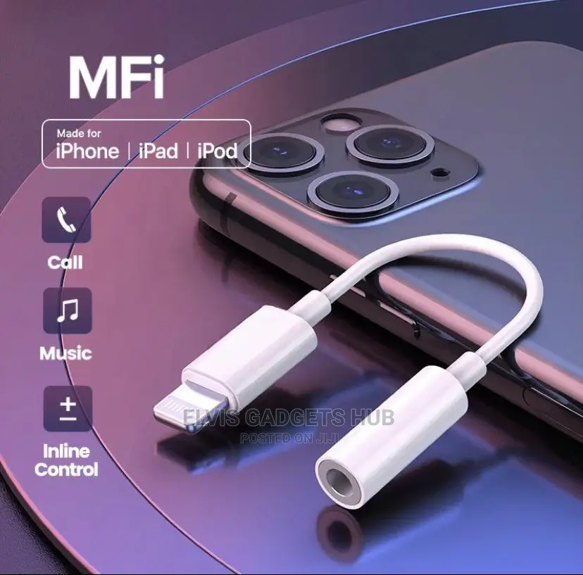 Lightning to 3.5 Mm Headphone Jack Adapter