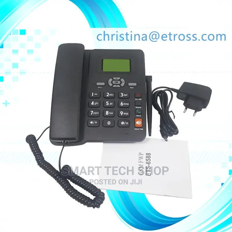 Universal Dual Sim Desktop 3g Phone With Fm Radio +Battery