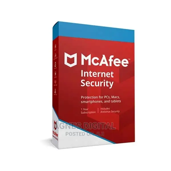McAfee Internet Security 2025 (1 Year, 5 Devices)