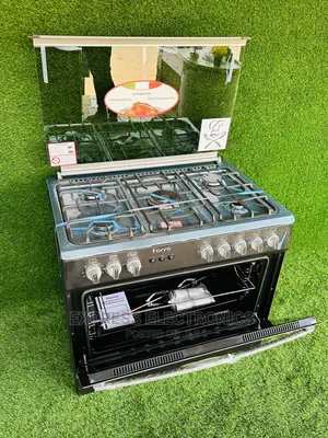 Black-Ferre-Bake Oven Stove Cooker 5burner