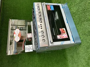 Sliver Simple Design Ferre Easy Clean 2+4 Gas Stove Cooker