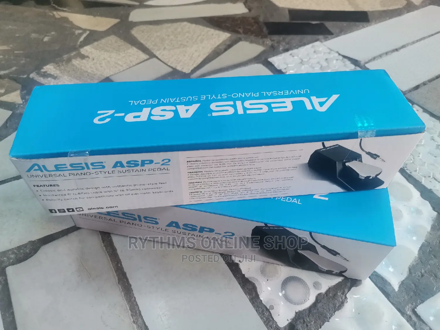 Alesis Asp-2 Universal Piano-Style Sustain Pedal