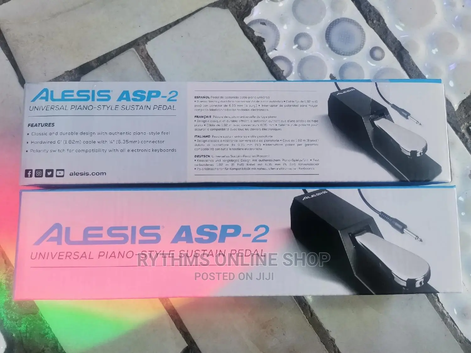 Alesis Asp-2 Universal Piano-Style Sustain Pedal