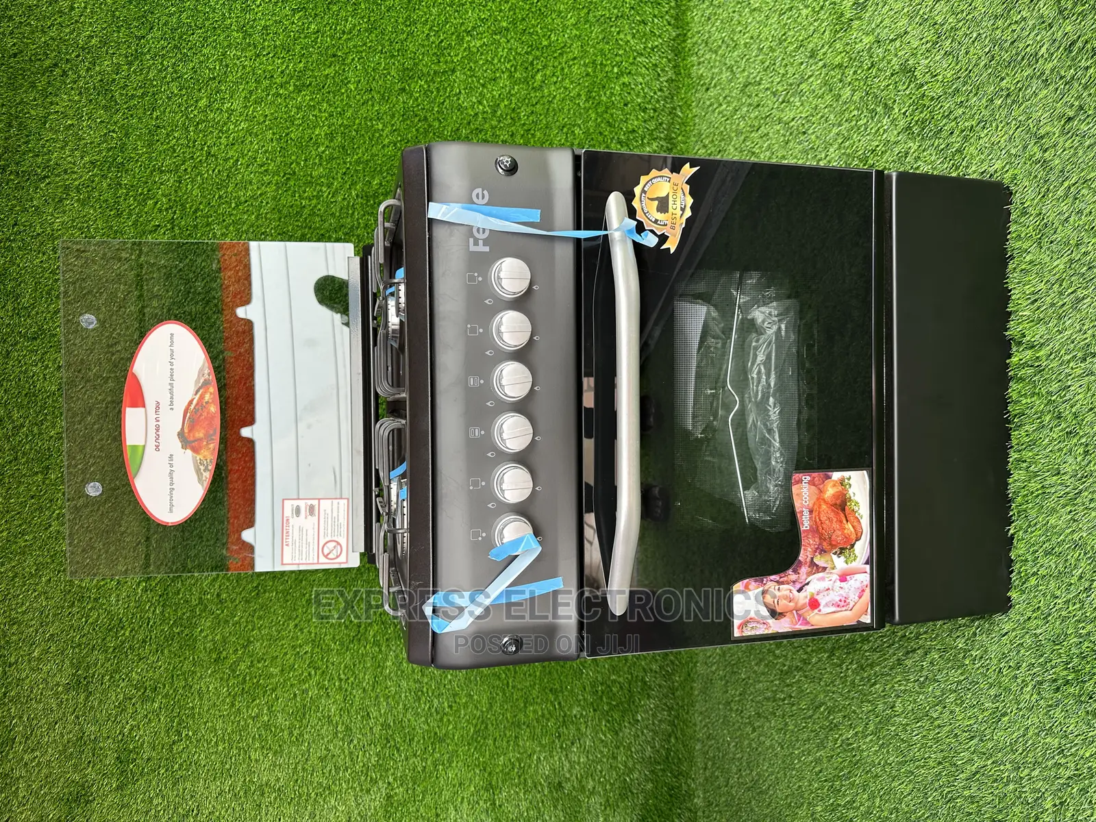 Smart Gas Range Fired Oven 4BURNER Gas 60-60 Cooker Ferre