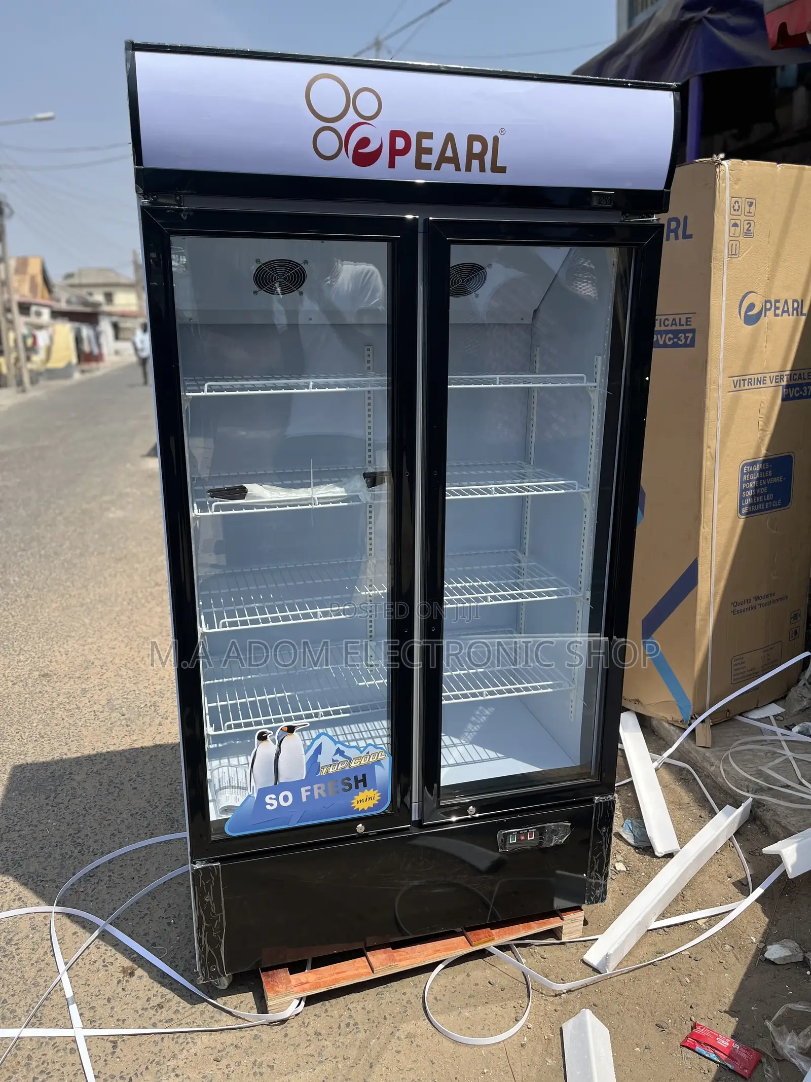 Top Cool Pearl 568 Litres Fridge For Bars Restaurant Pups