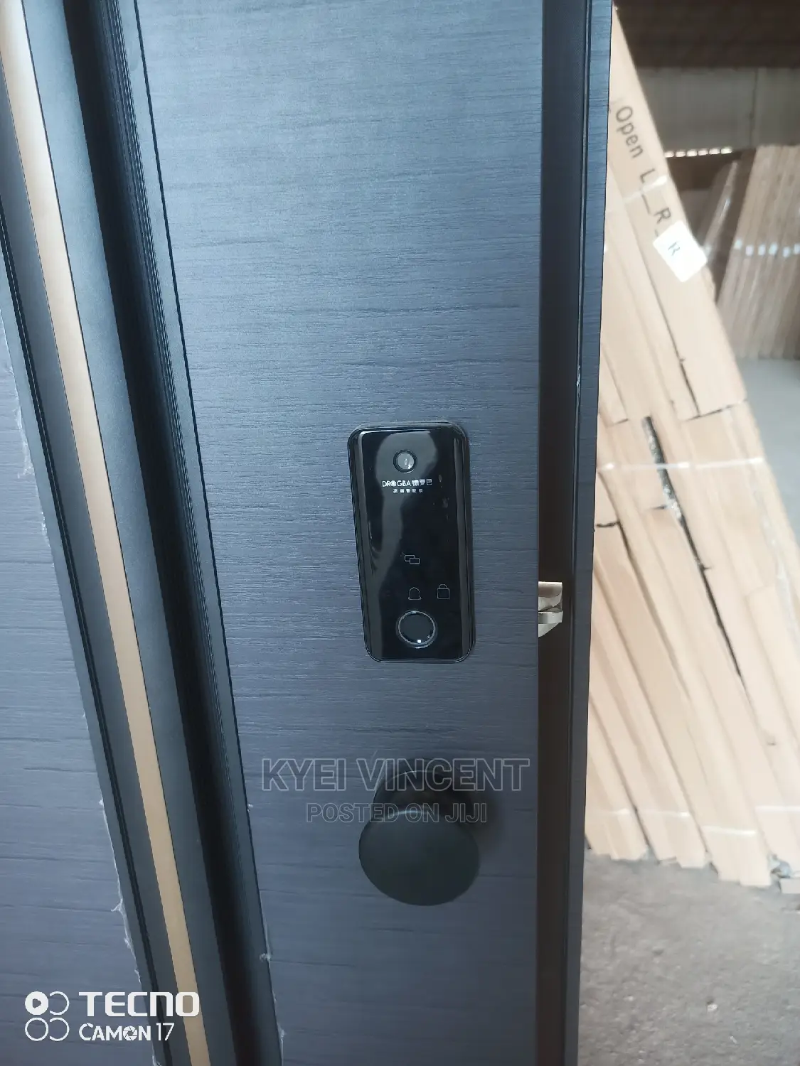 Super Heavy Top Cla Automatic Lock Smart Bullet Proof Door