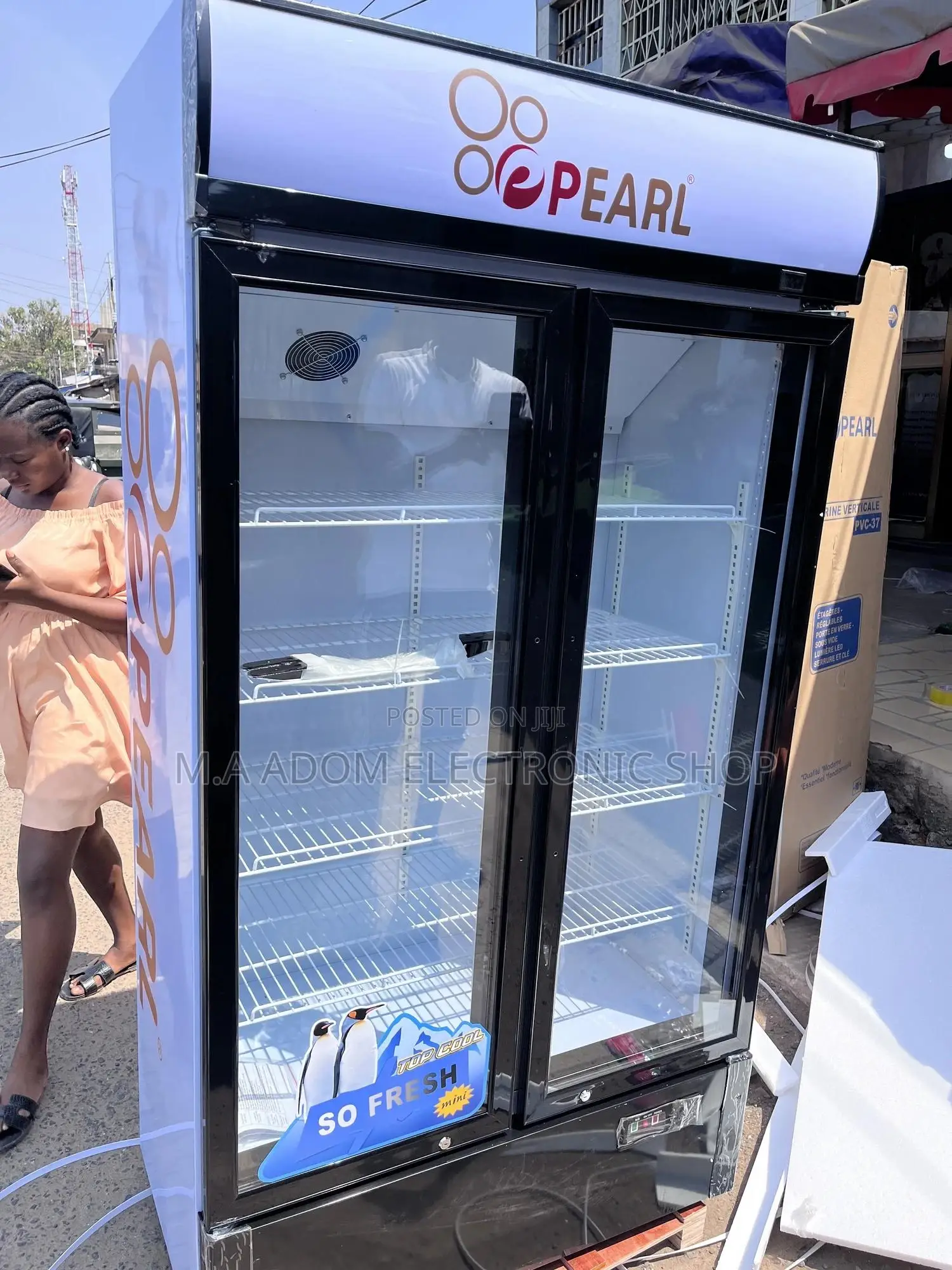 Pearl 568 Litres Display Fridge
