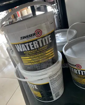 Waterproof Hydraulic Cement 4.53 Kg(Watertite Zenser)