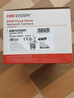 Hikvision 4mp Exir Fixed Dome Ip Camera Ds-2cd1143g0-1
