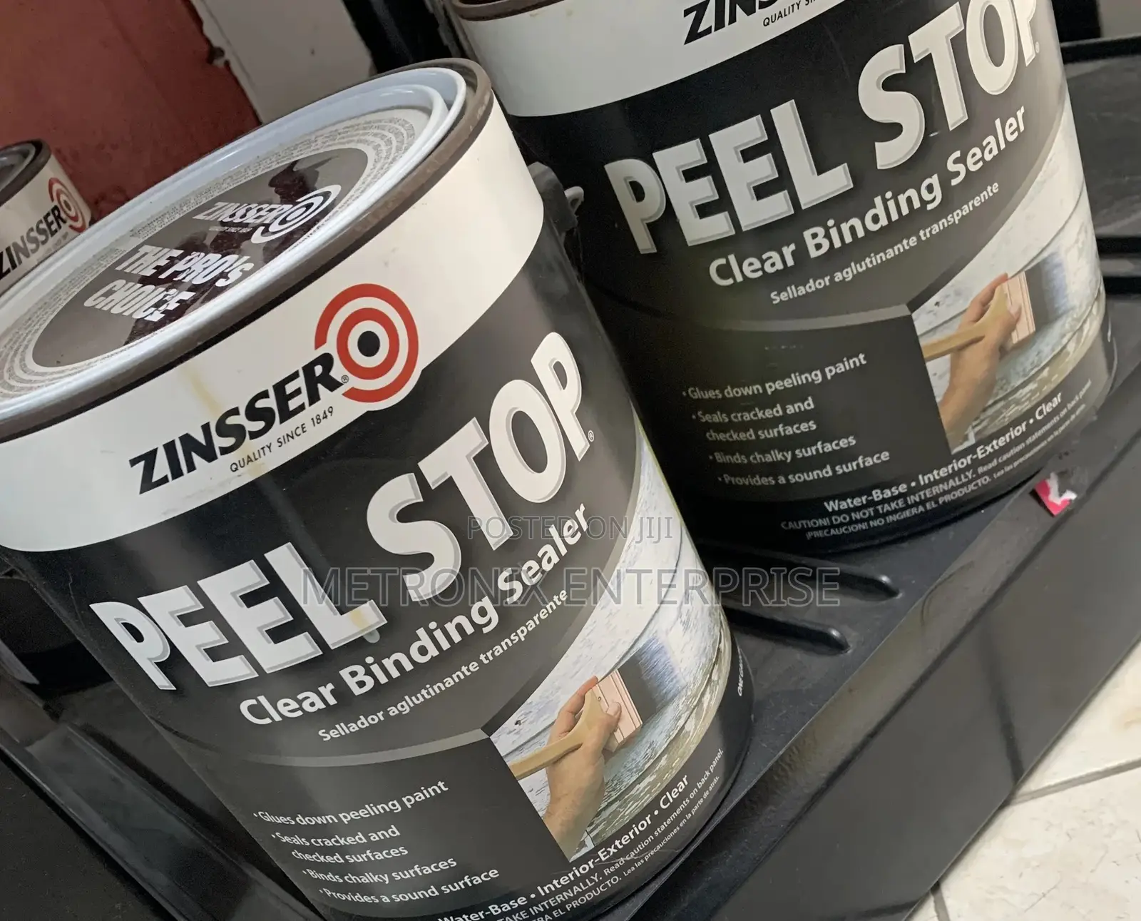 SURFACE PEEL STOP, Clear Binding Sealer
