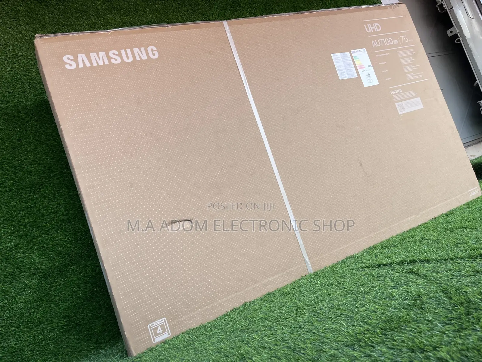Samung 75” Smart UHD Tv With Adaptive Sound Mode