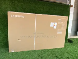 Samung 75” Smart UHD Tv With Adaptive Sound Mode