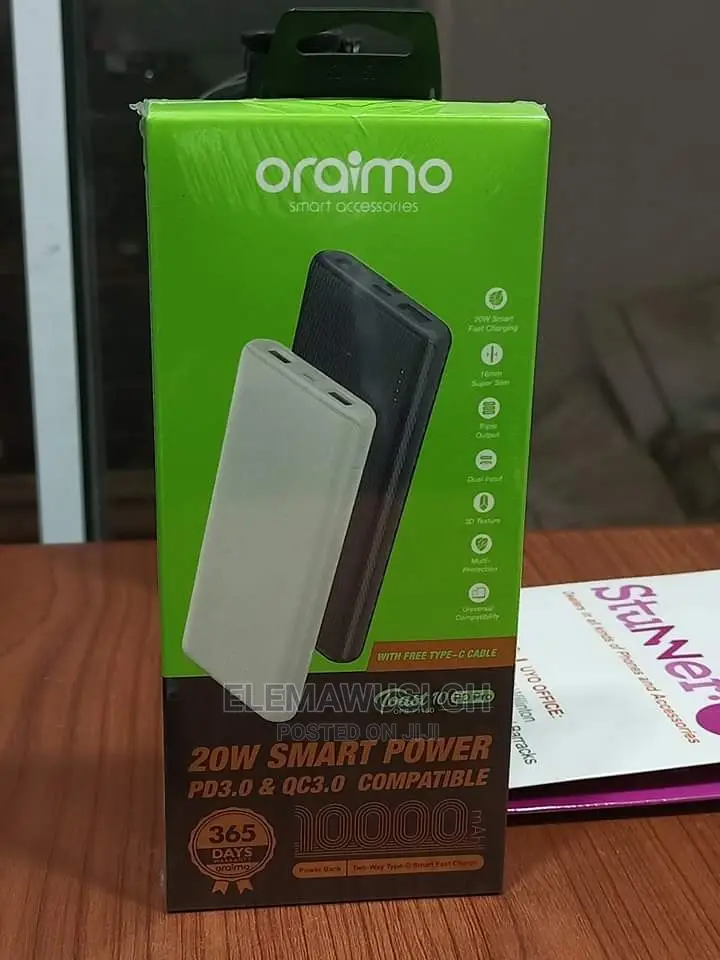 Oraimo Power Bank 10000, 20000 27000 Mah