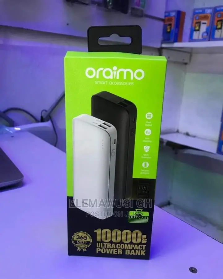 Oraimo Power Bank 10000, 20000 27000 Mah