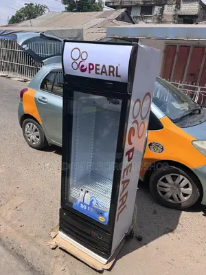 Pearl 318 Litres White Colour Display Fridge for Shops Pups