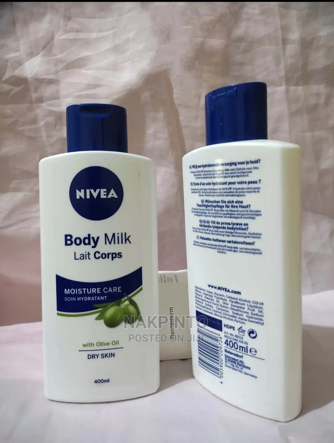 Nivea Body Milk With Olive Oil