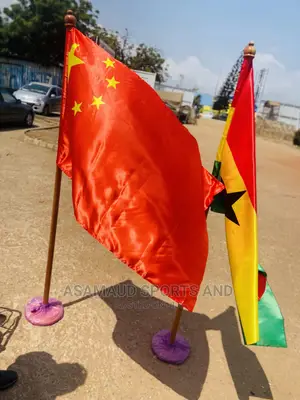Executive Office Flag With Stand at Cool Price