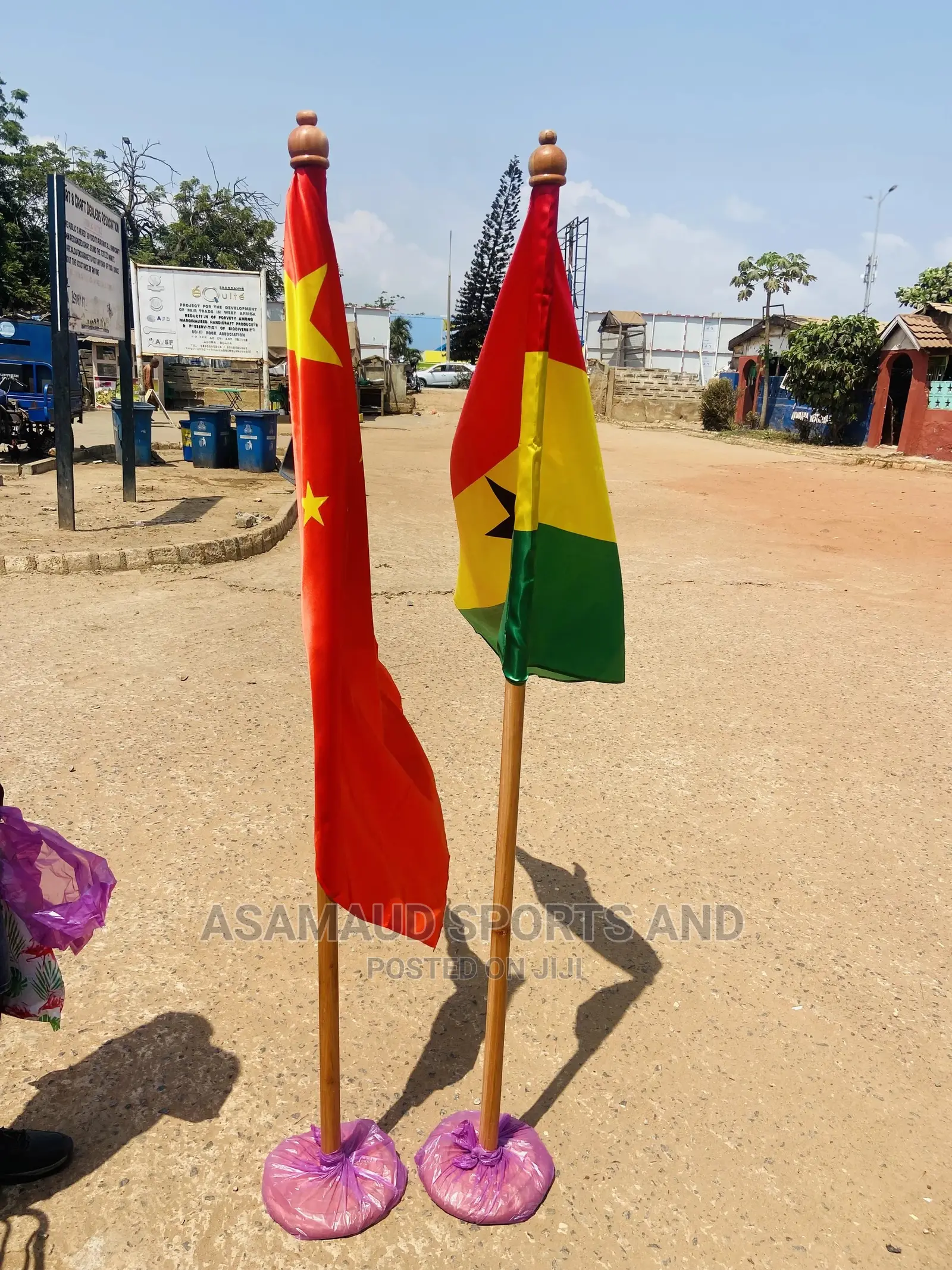 Executive Office Flag With Stand at Cool Price