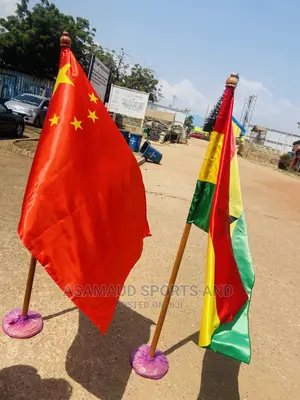 Executive Office Flag With Stand at Cool Price