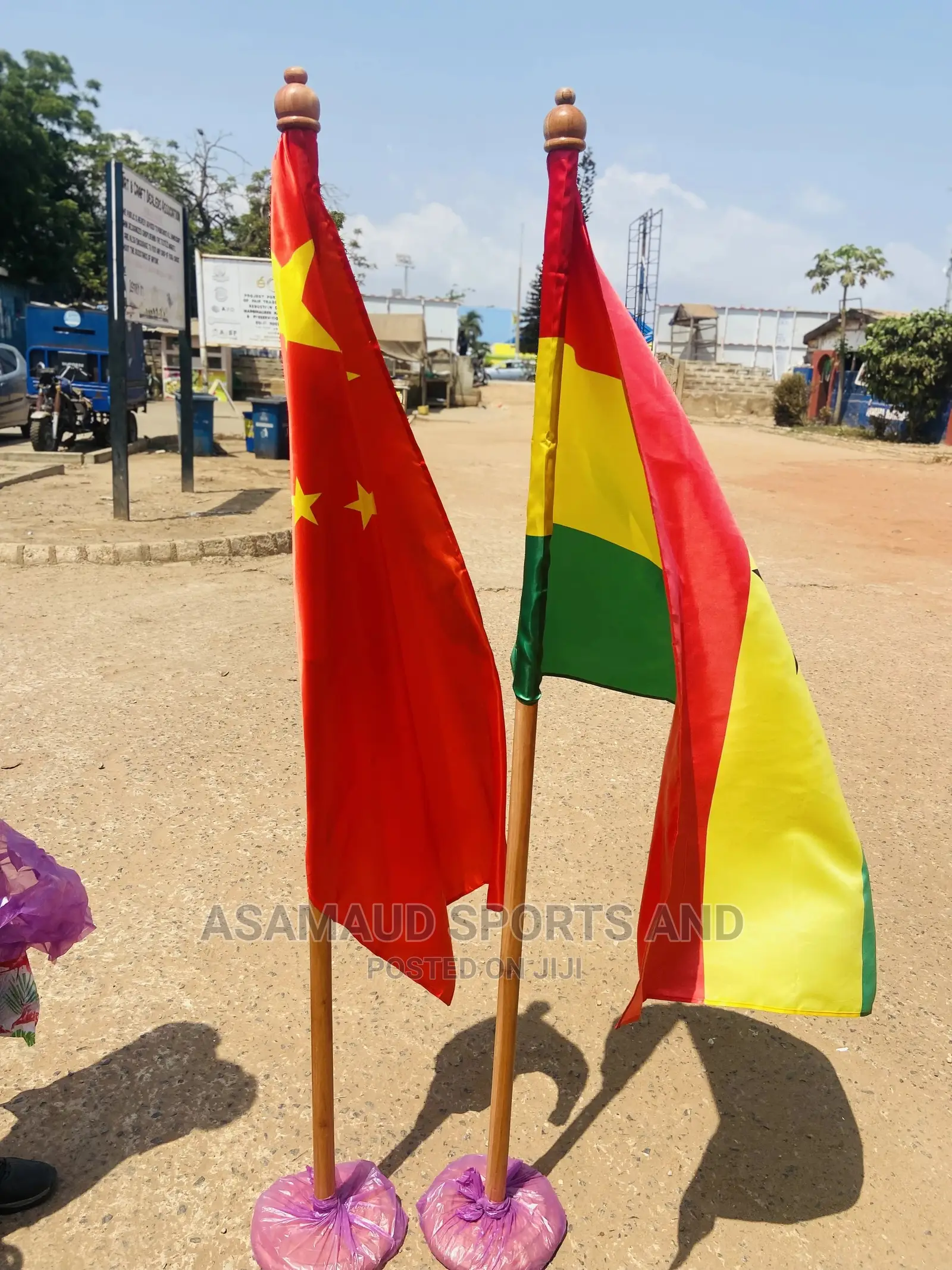Executive Office Flag With Stand at Cool Price