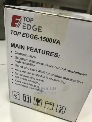 Top Edge 1500va (900w) Ups With Built in Avr