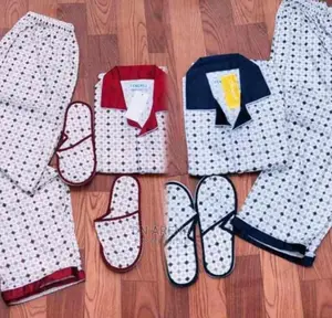 Quality Pajamas With Indoor Slippers
